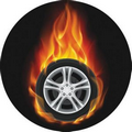 Tire Flames Mylar Insert - 2"